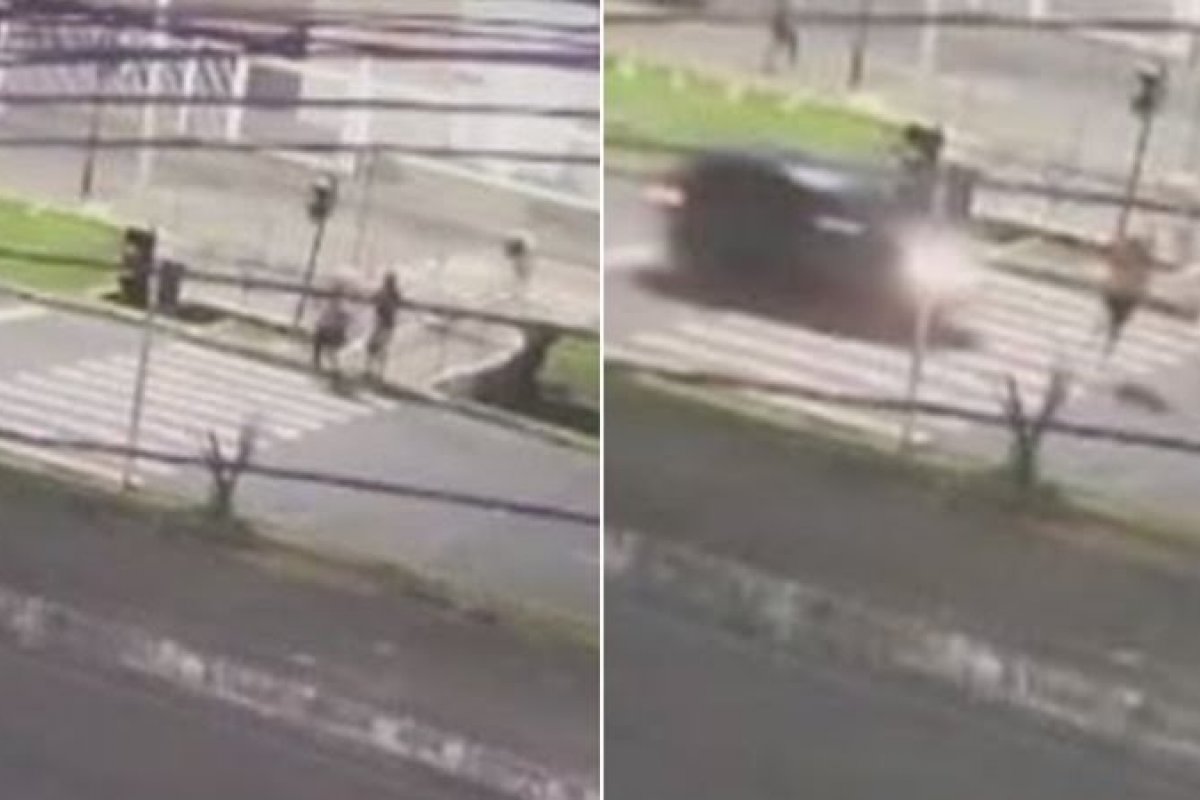 Salvador: mãe e filho são atropelados em faixa de pedestre na Avenida Anita Garibaldi
