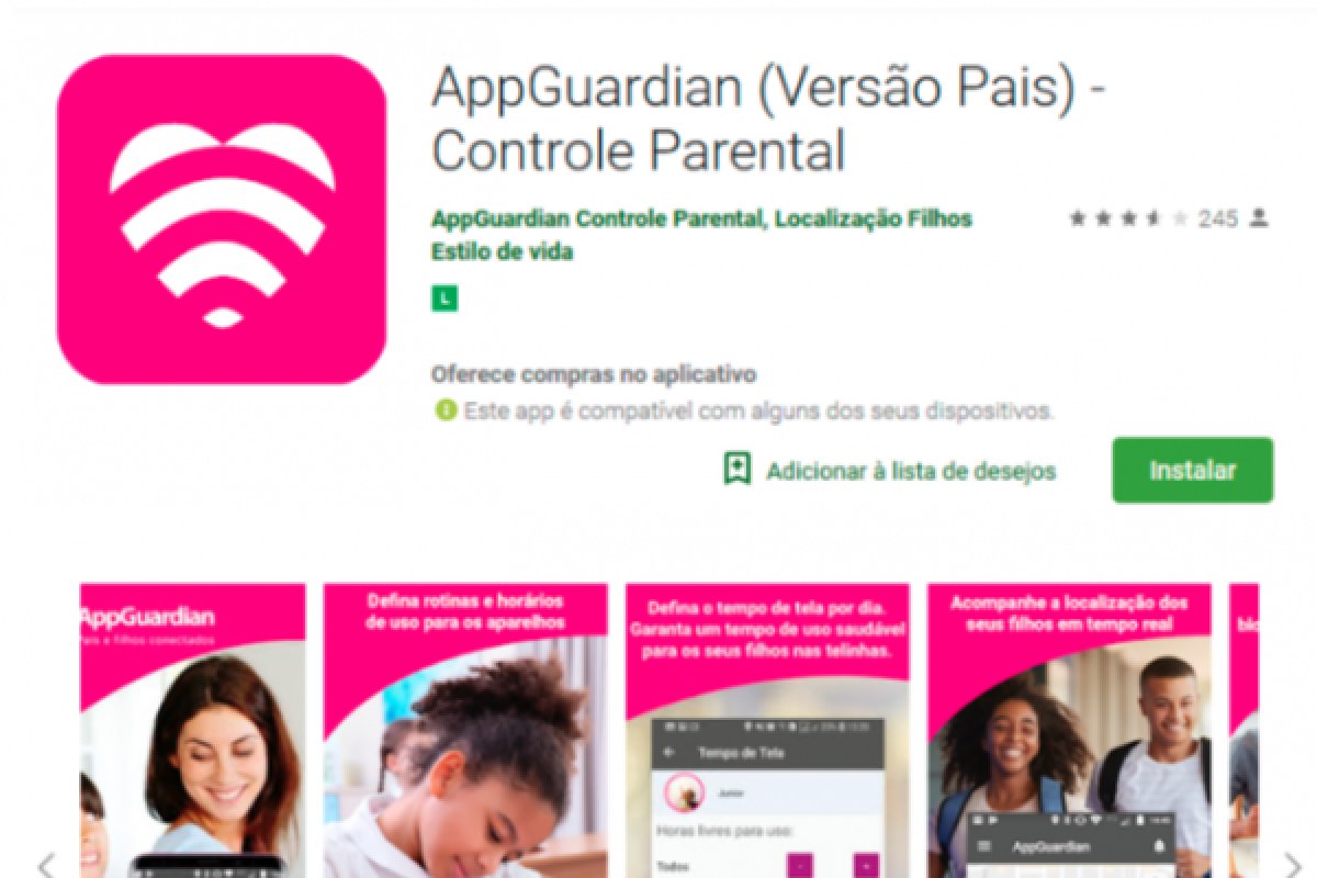 Mãe cria App para bloquear o celular da filha
