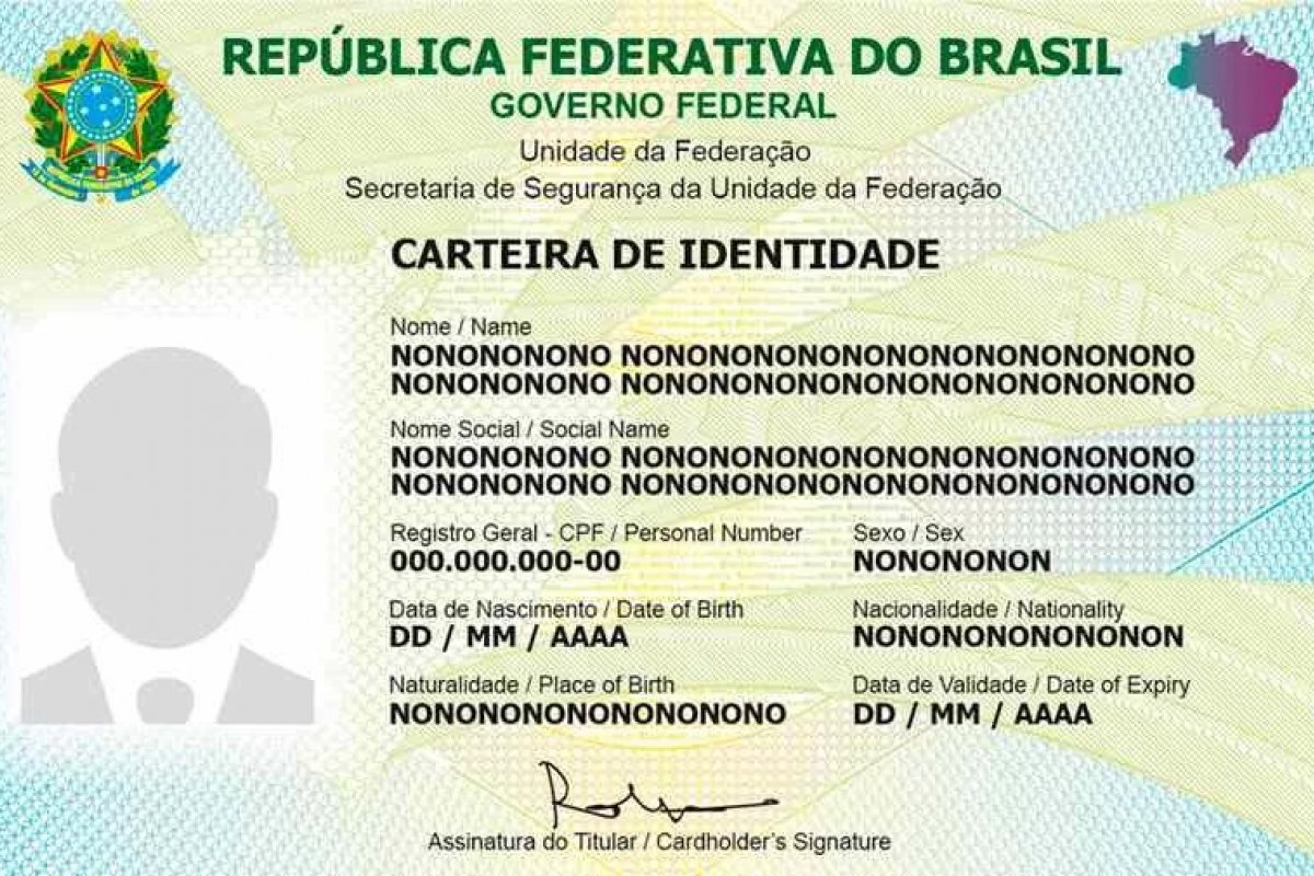 Bahia e outros 15 estados têm 4 meses para emitir nova carteira de identidade