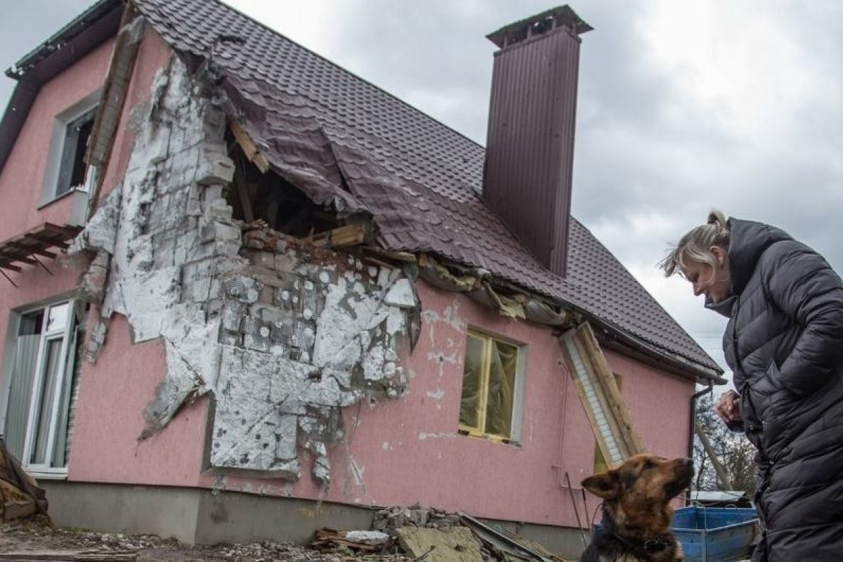 Mais de 5 milhões de pessoas foram obrigadas a sair de casa na Ucrânia