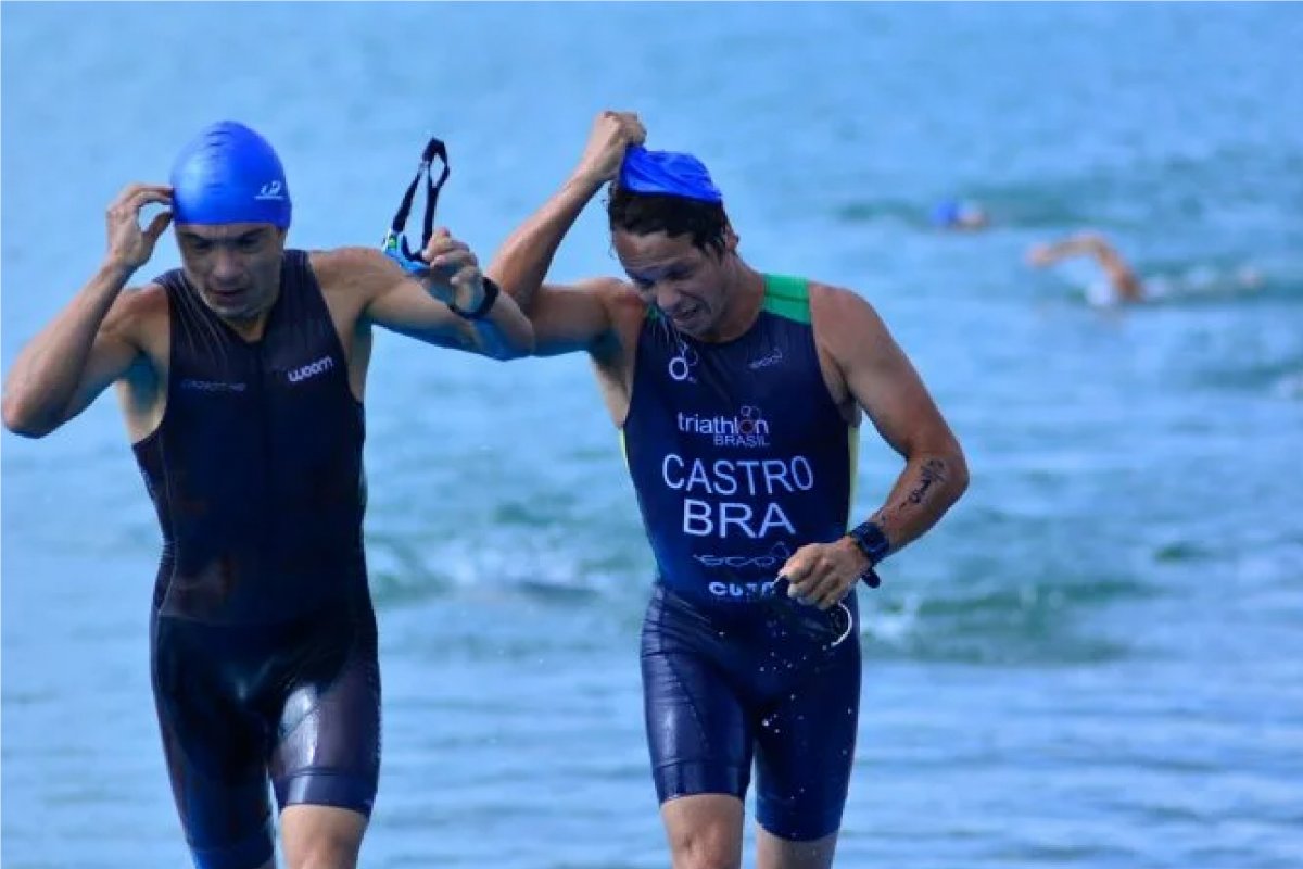 Baiano Cléber Castro disputa Campeonato Mundial de Triatlhon Sprint