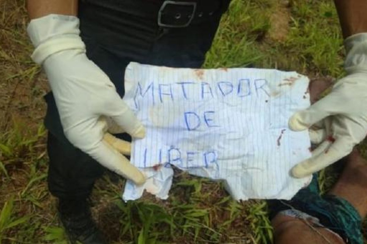 “Matador de Uber”: polícia encontra bilhete ao lado do corpo do possível mandante de chacina em Salvador