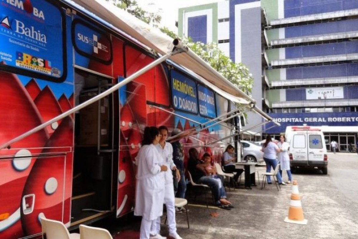 Hemoba realiza ações para manter estoque de sangue no verão