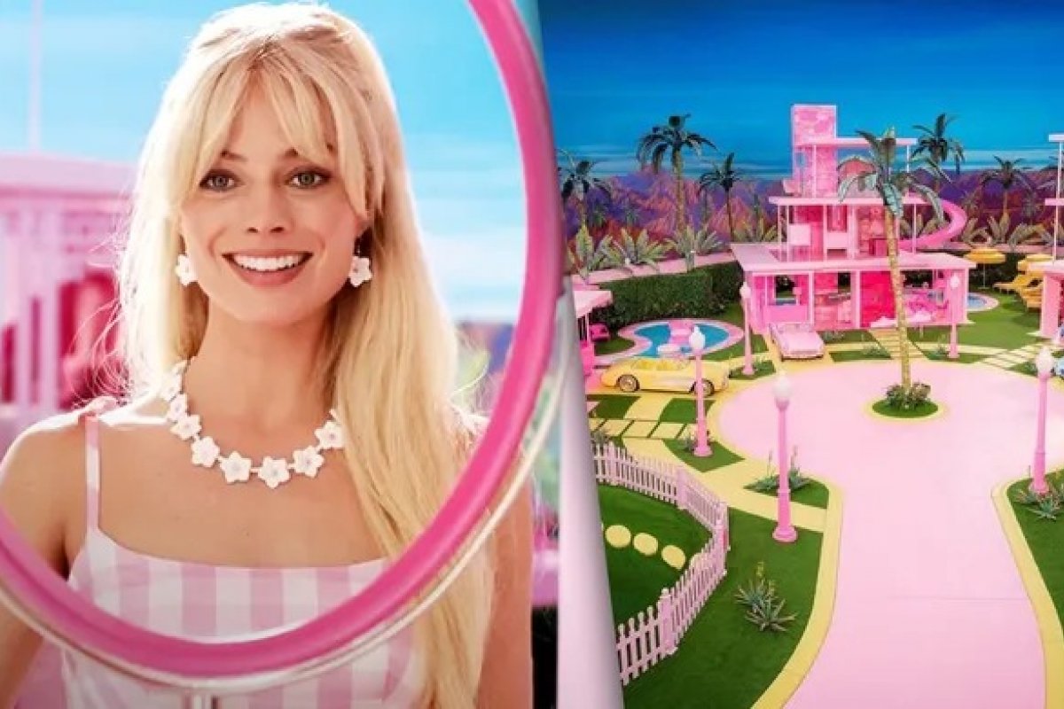 Inteligência artificial cria mansões da Barbie para diversos países