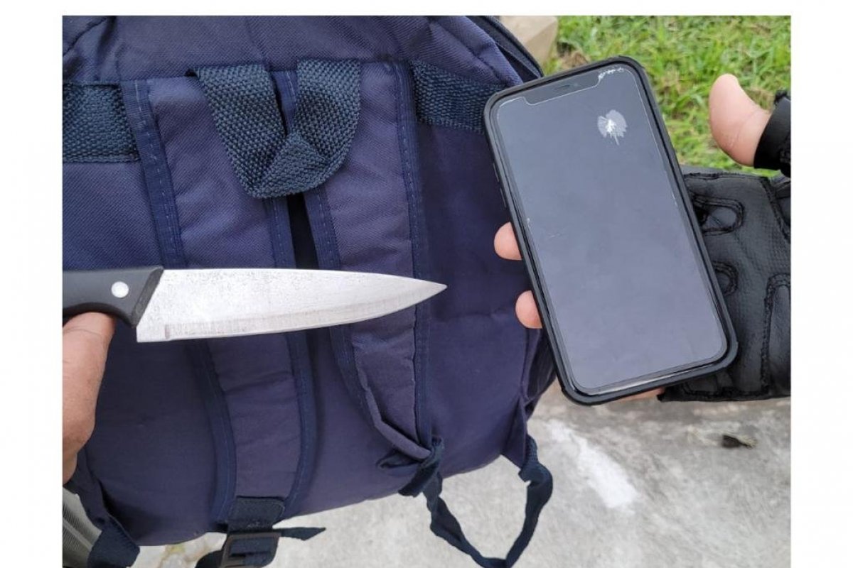 Polícia Militar recupera celular e prende suspeito no Rio Vermelho