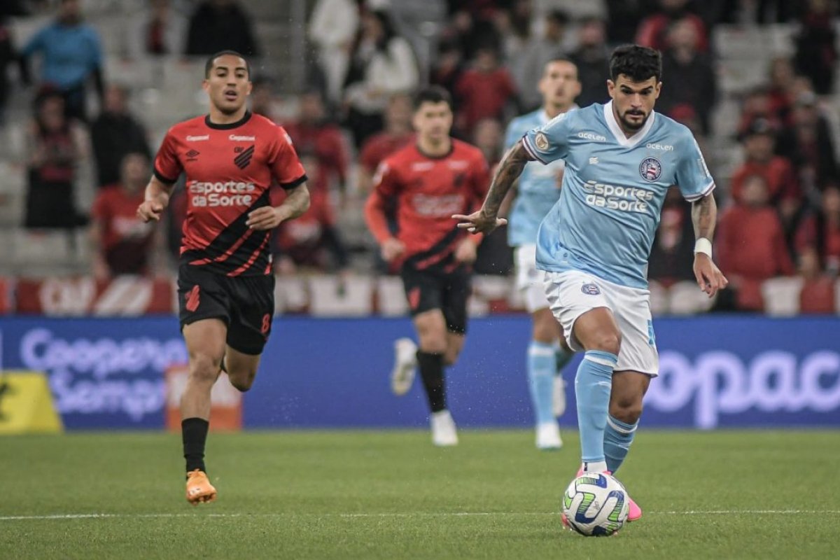 Bahia perde para o Athletico fora de casa pelo Brasileirão