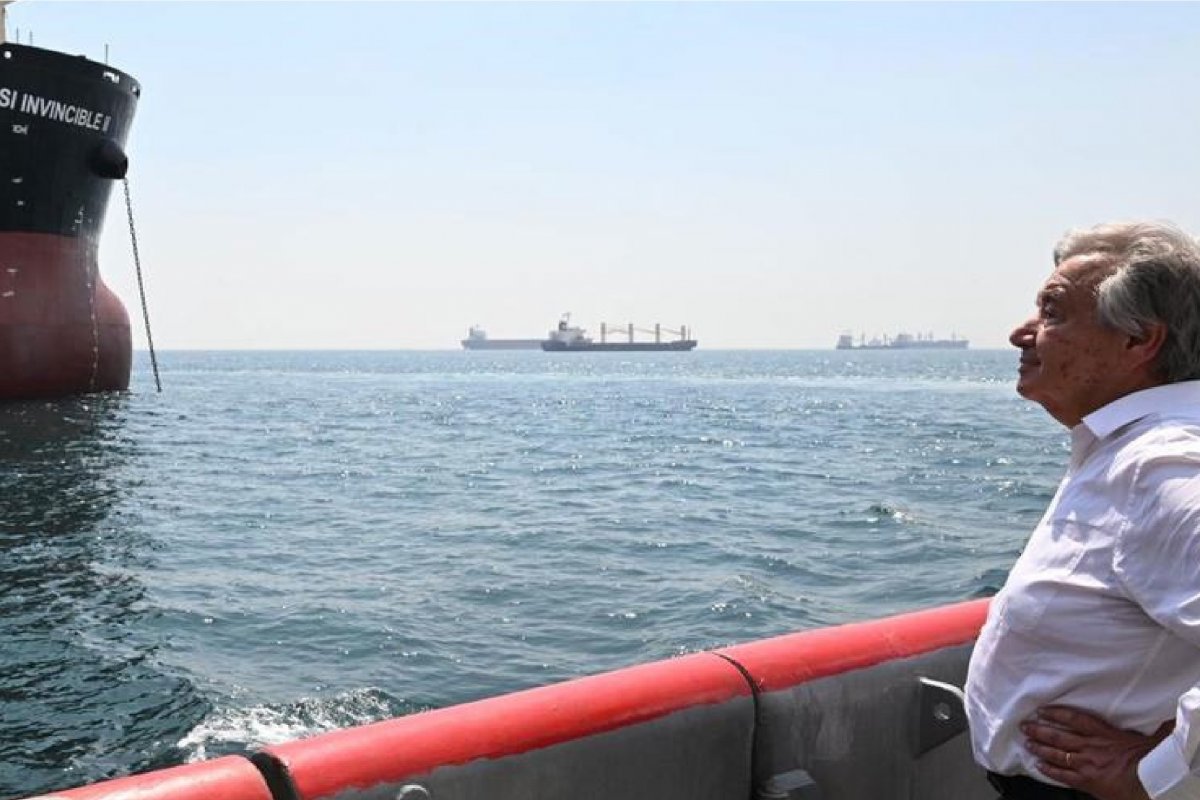 Secretário-Geral da ONU lamenta saída russa do acordo de grãos