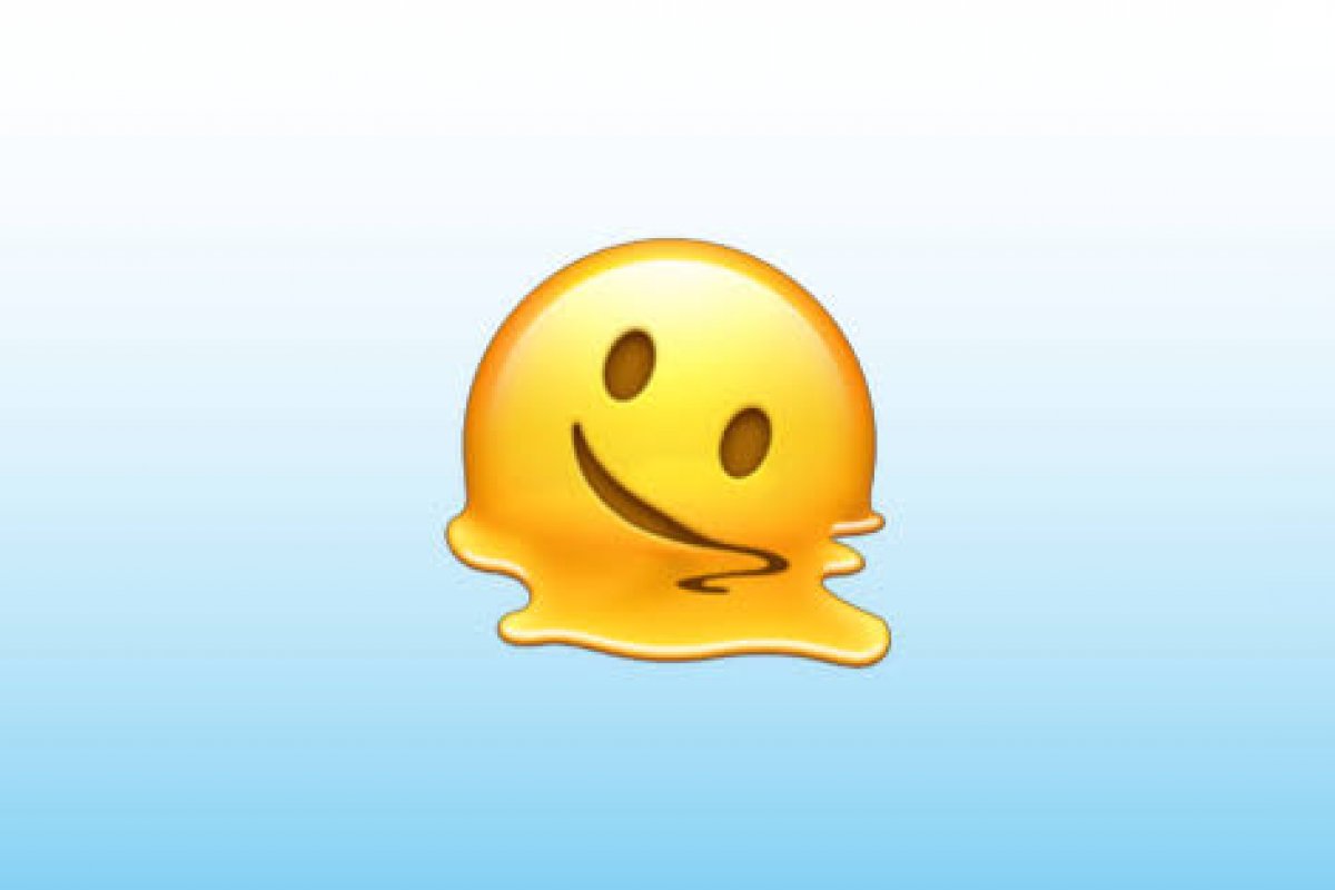 A 'cara derretida' é eleita emoji que resume o ano de 2023