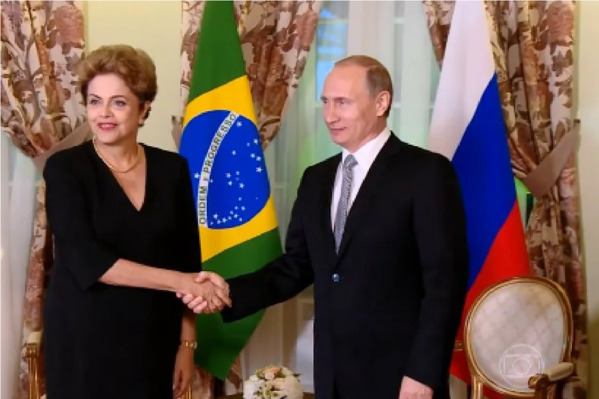 Dilma Rousseff se reúne com Vladimir Putin na Rússia