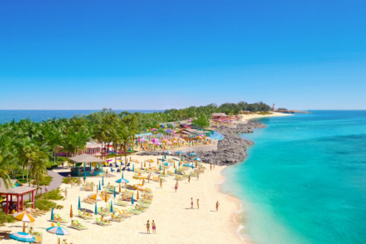 Royal Caribbean apresenta planos ambientais para o primeiro Royal Beach Club!