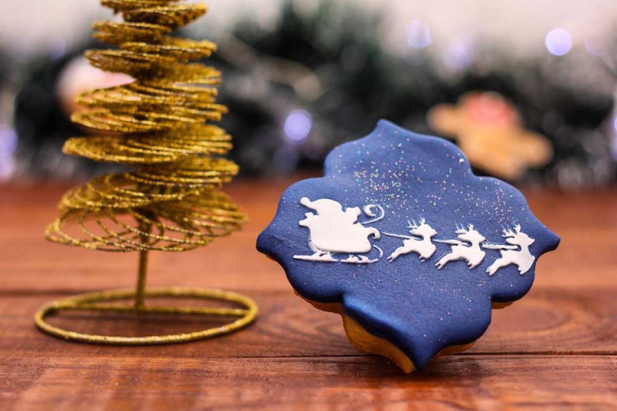 Inove na sobremesa e lembrança de Natal com o preparo de biscoitos personalizados