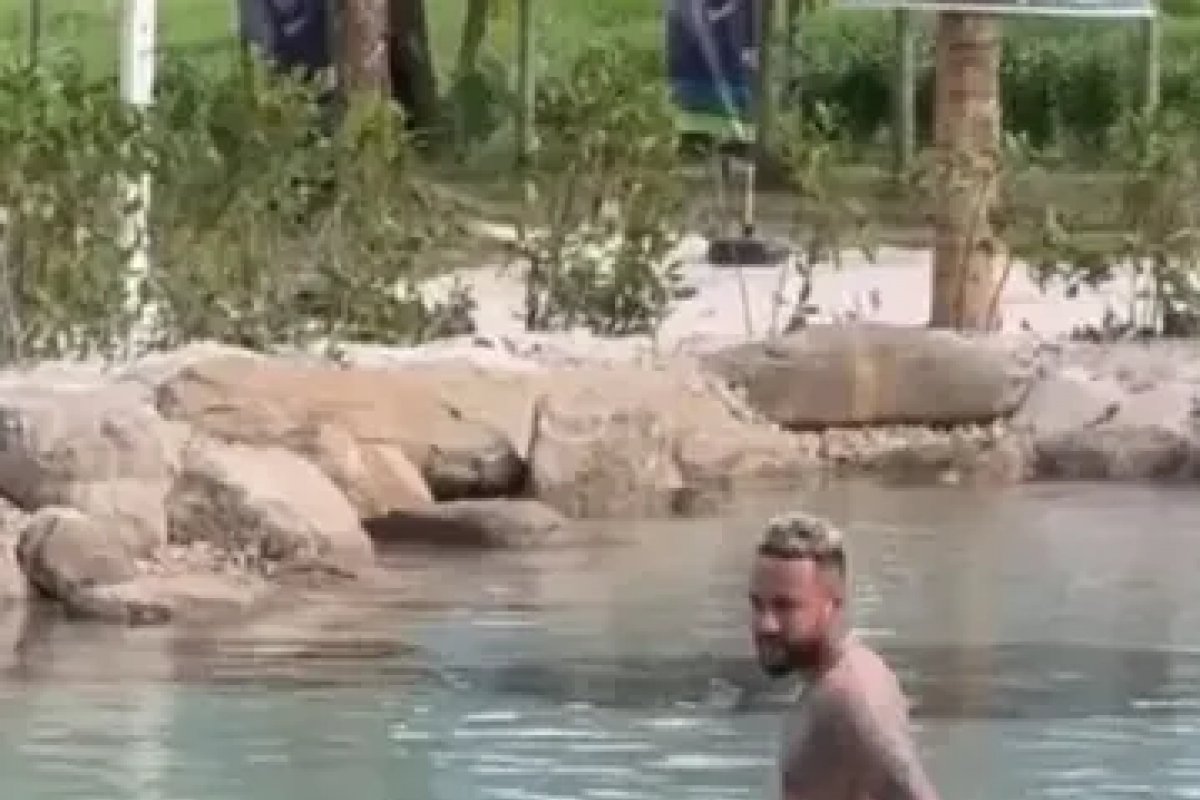 Lago artificial de Neymar em Mangaratiba é interditado novamente