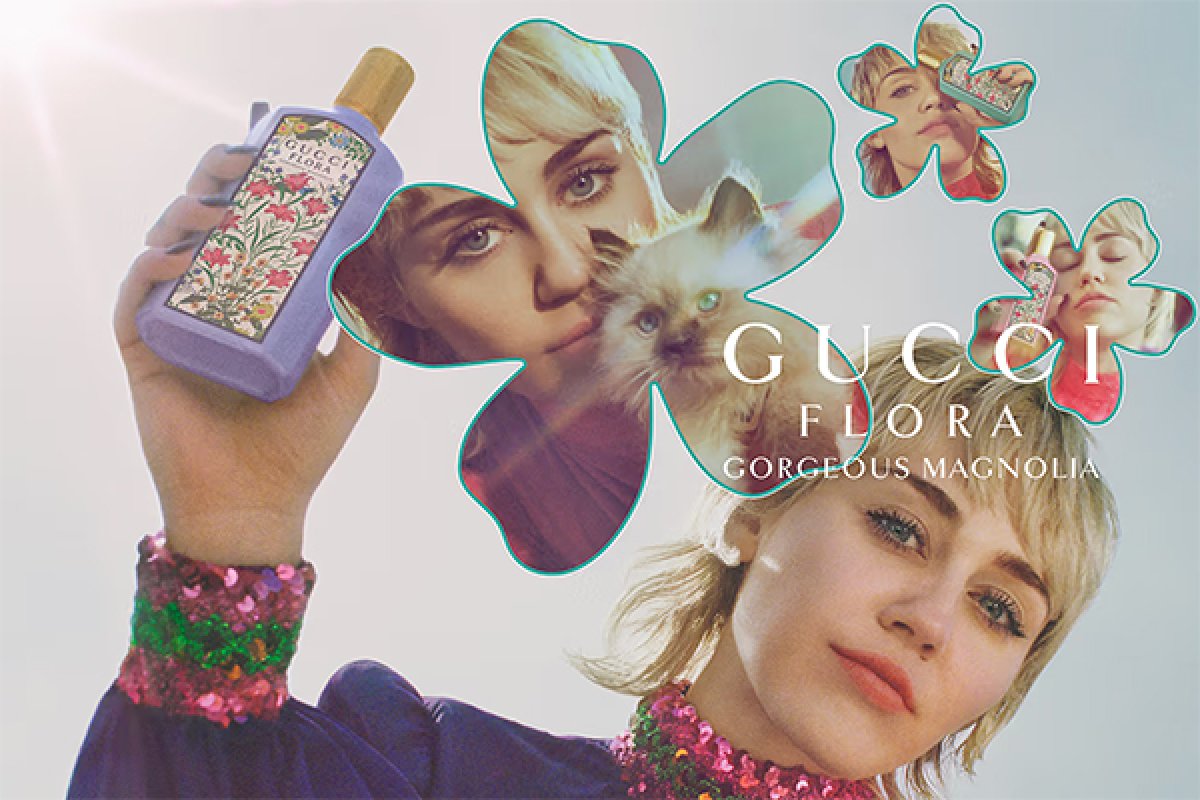 Gucci apresenta nova campanha com Miley Cyrus!