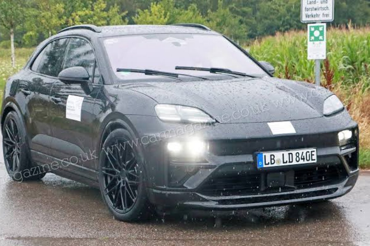 Porsche Macan 2024 terá identidade do Taycan elétrico