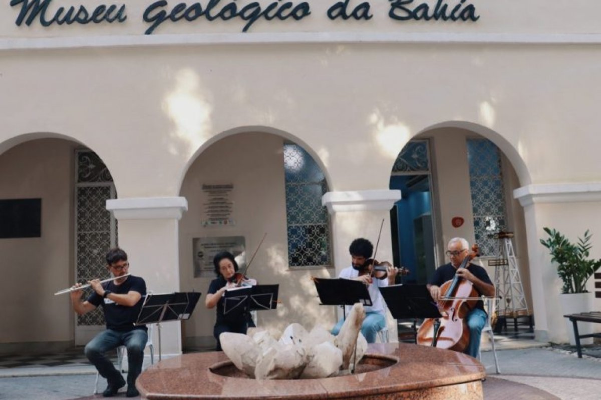 Camerata Quarteto Novo da OSBA  é destaque no Projeto Terça Musical 
