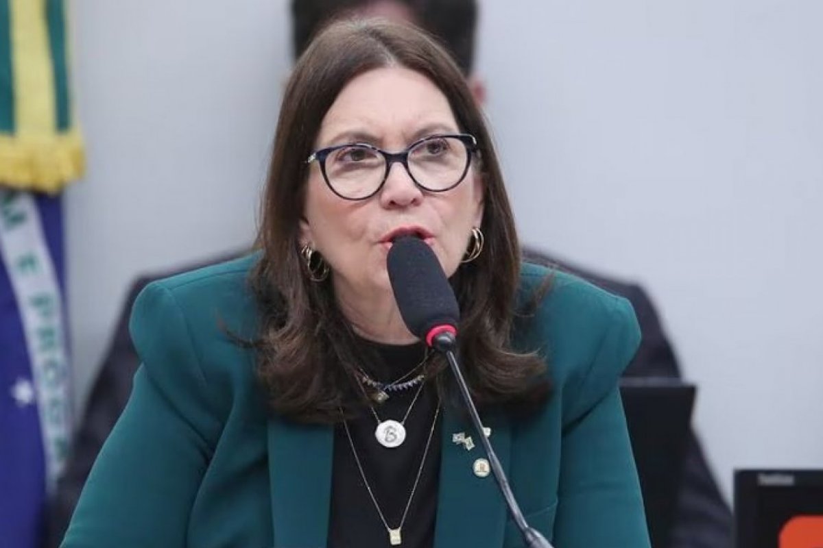 Bia Kicis manda flores após não reconhecer deputada e pedir que polícia a retirasse de reunião