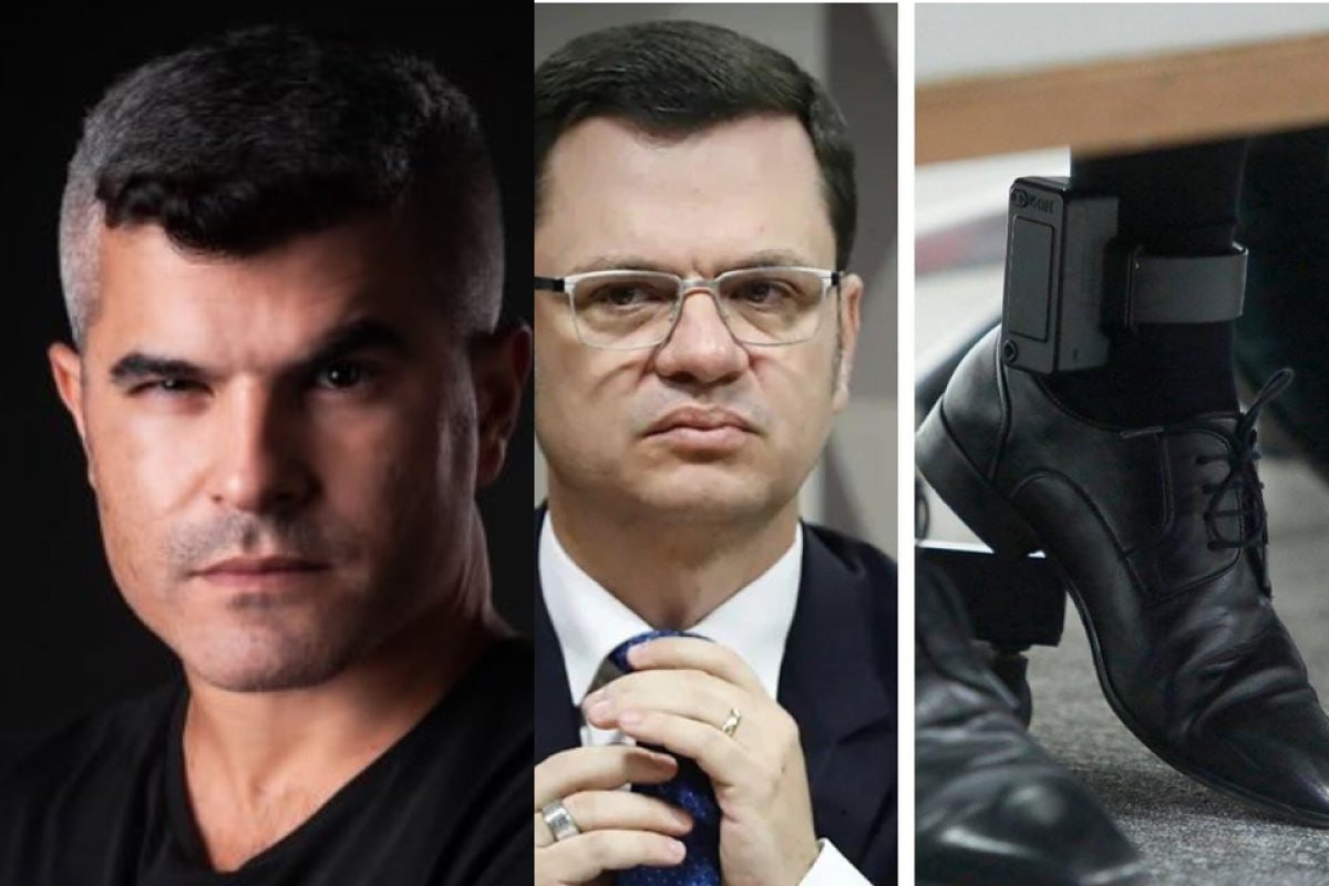 Guga Noblat é massacrado no twitter após postar foto de Anderson Torres de tornozeleira