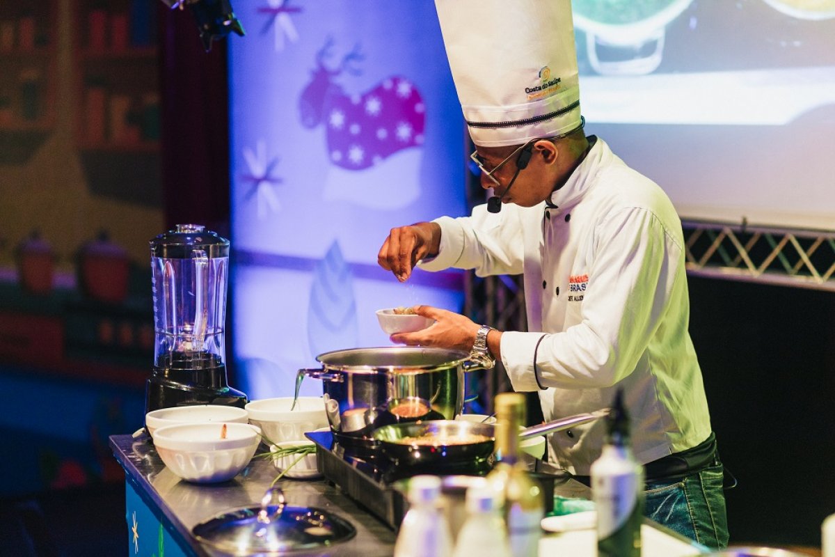 Aulas-show com chefs integram programação “Sabores do Brasil” em Costa do Sauípe!