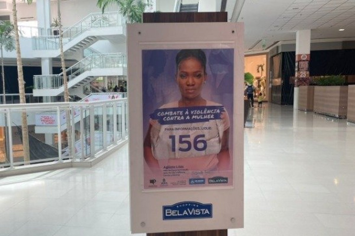 Agosto Lilás: Shopping Bela Vista cria espaço para orientação de mulheres vítimas de violência!