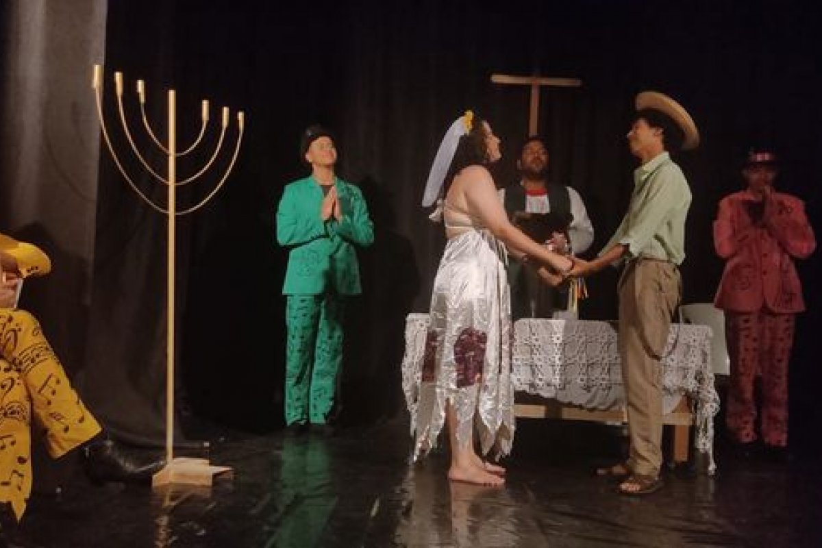 Casa de Cultura Jonas & Pilar recebe o espetáculo 'Amor de Mato'