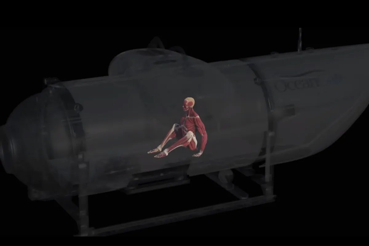 Vídeo: Simulação em 3d mostra o que pode ter acontecido com os corpos dos bilionários abordo do submersível Titan
