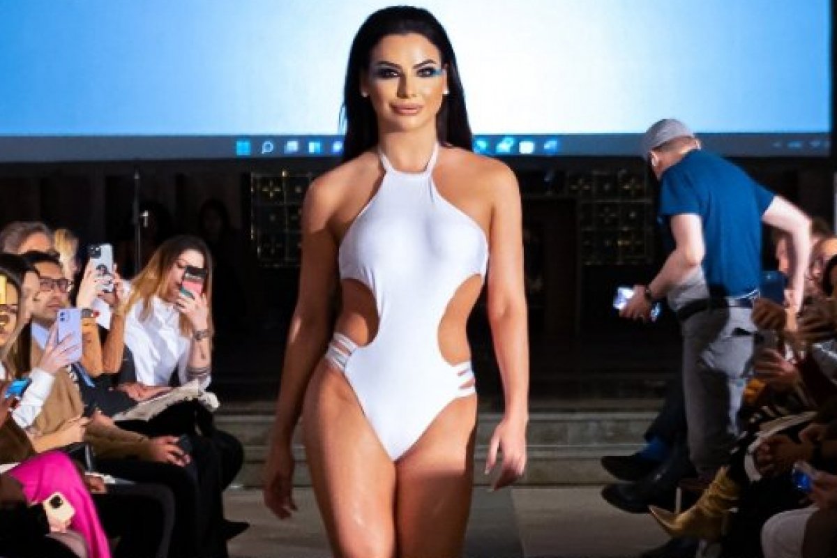 Modelo Camila Montovani estará na passarela do Amarê Fashion, principal evento de moda de Goiânia!