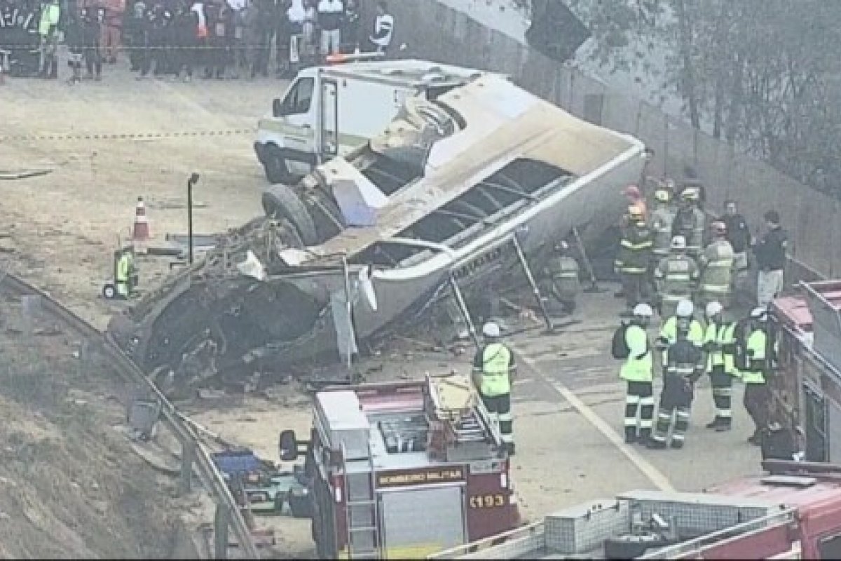 Corinthians emite nota de pesar após acidente com ônibus de torcedores na Rodovia Fernão Dias