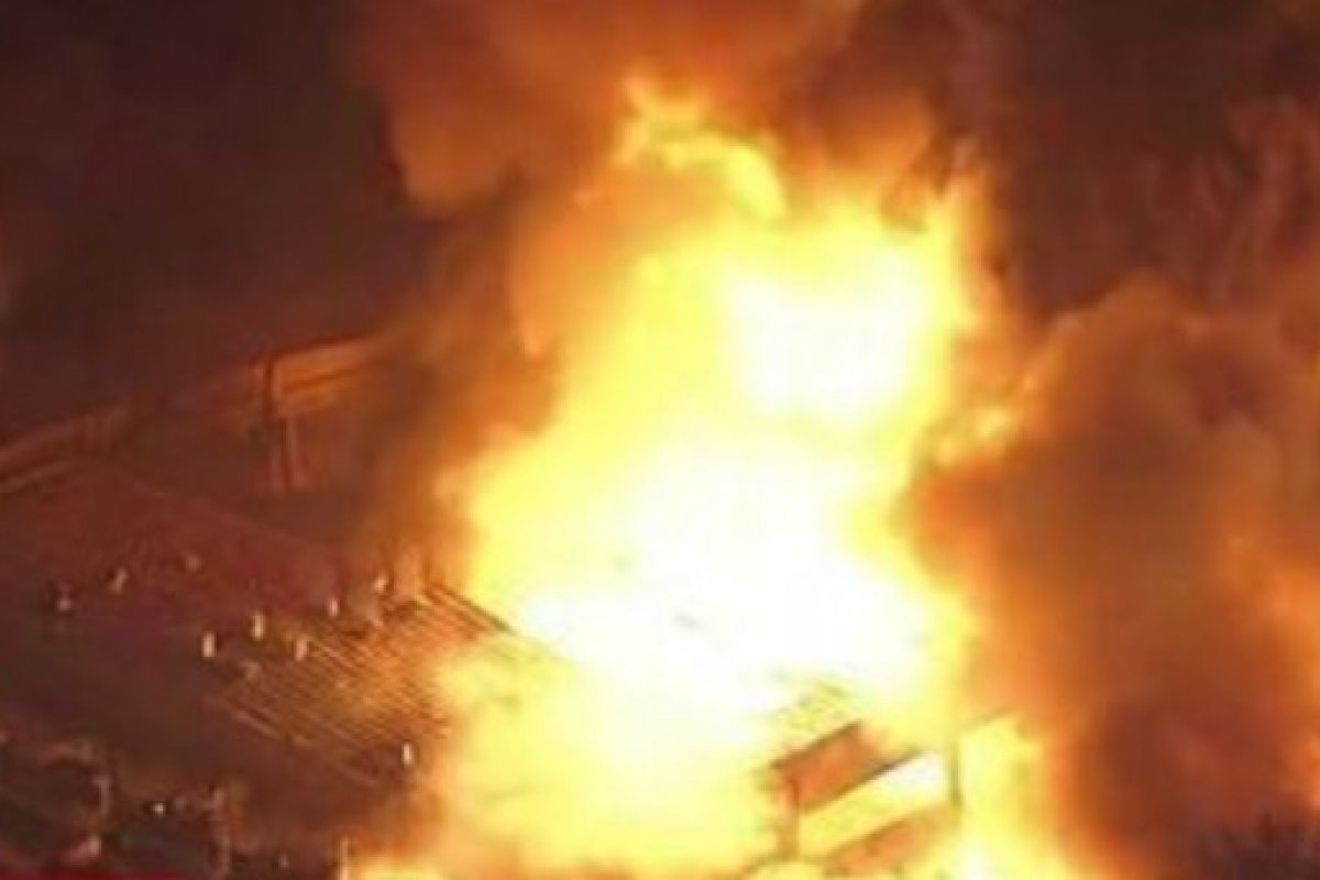 Vídeo: Incêndio atinge indústria química na zona norte de São Paulo