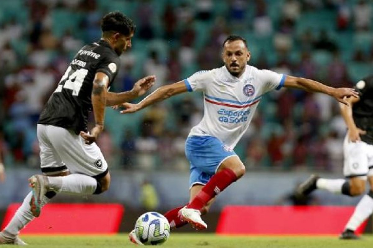 Bahia e Botafogo duelam neste domingo (16); saiba onde assistir ao vivo