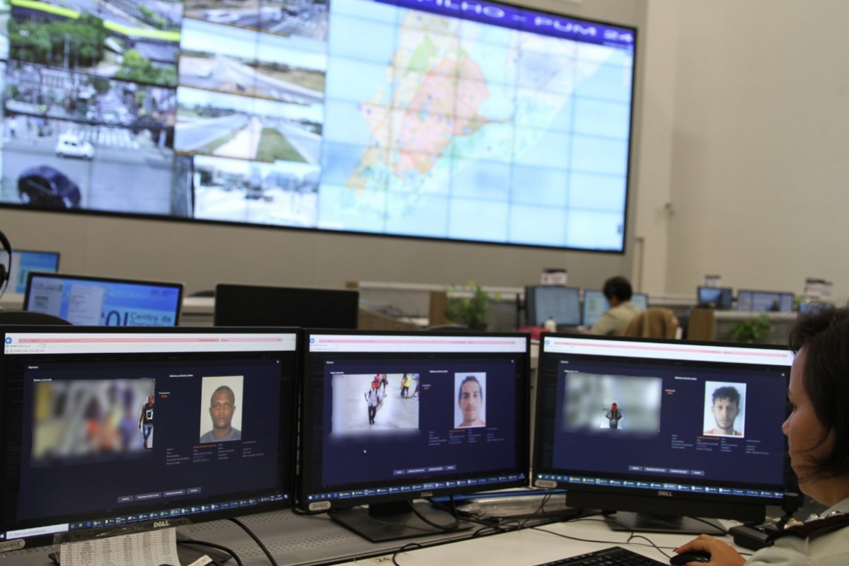 Quatro pessoas são presas através do reconhecimento facial da SSP