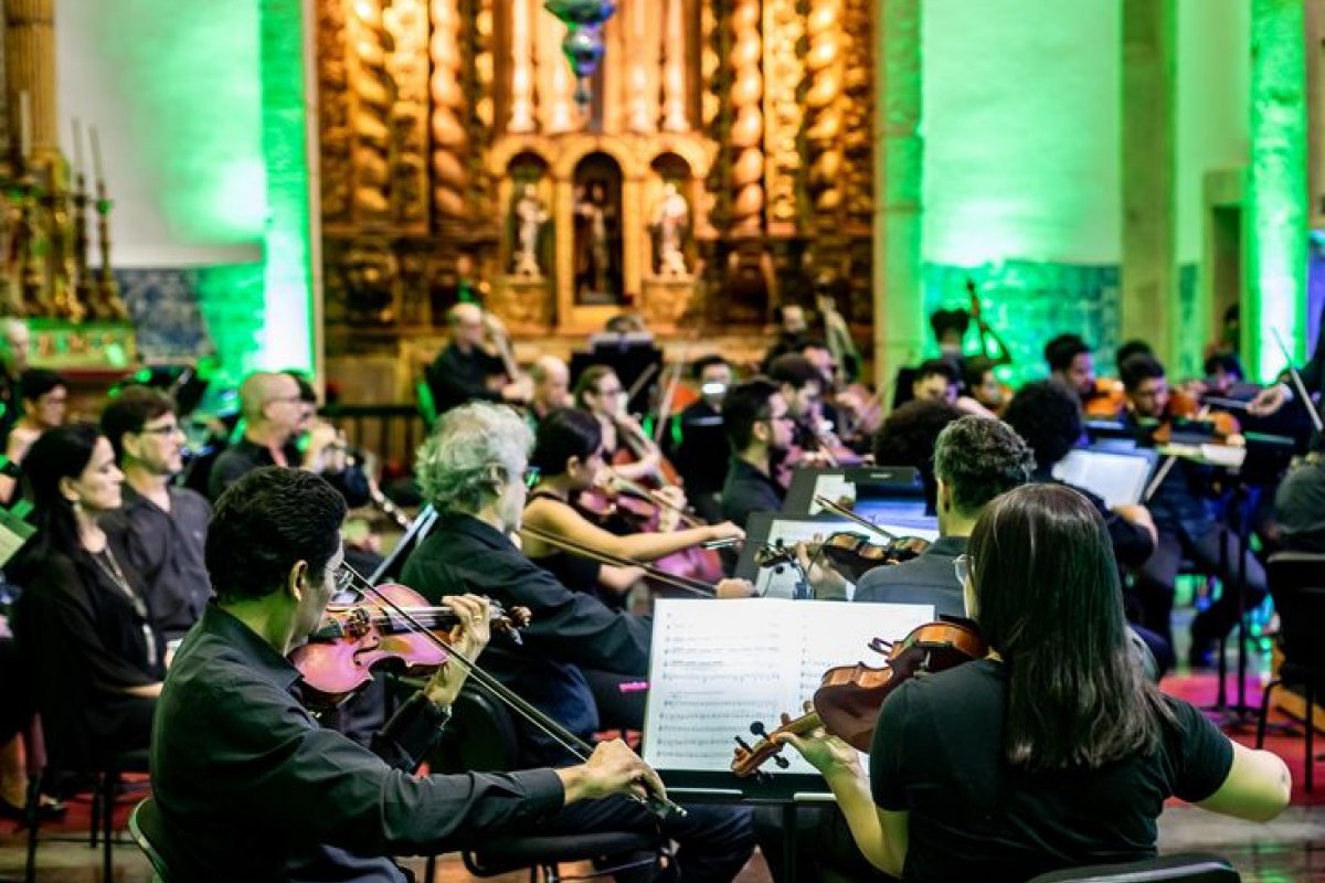 Igreja do Carmo será palco de concerto gratuito da OSBA nesta sexta (01)