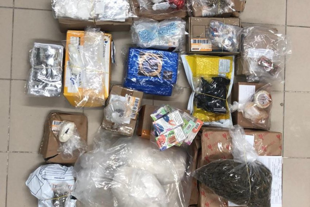 Vídeo: PC apreende drogas avaliadas em R$ 500 mil durante Operação Correios