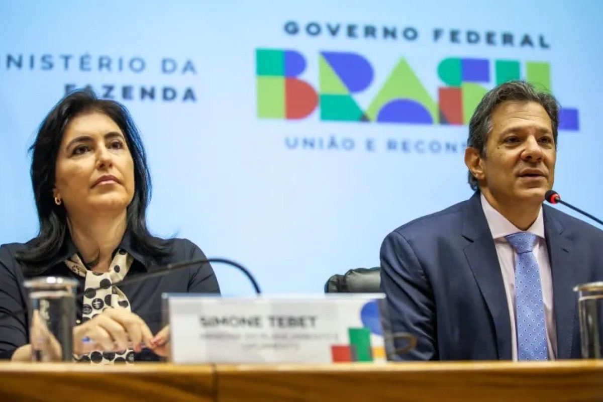 Haddad e Tebet apresentam Orçamento de 2024 com déficit zero