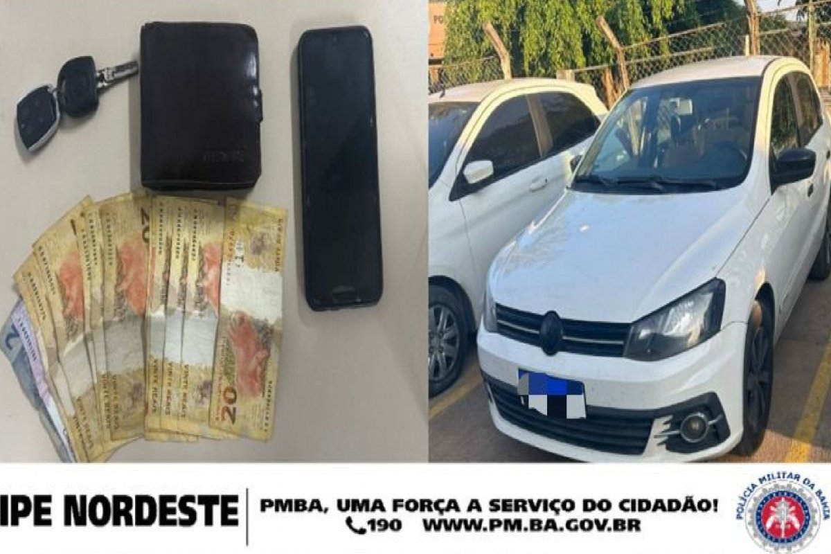 Veículo roubado em Salvador é recuperado em Cícero Dantas