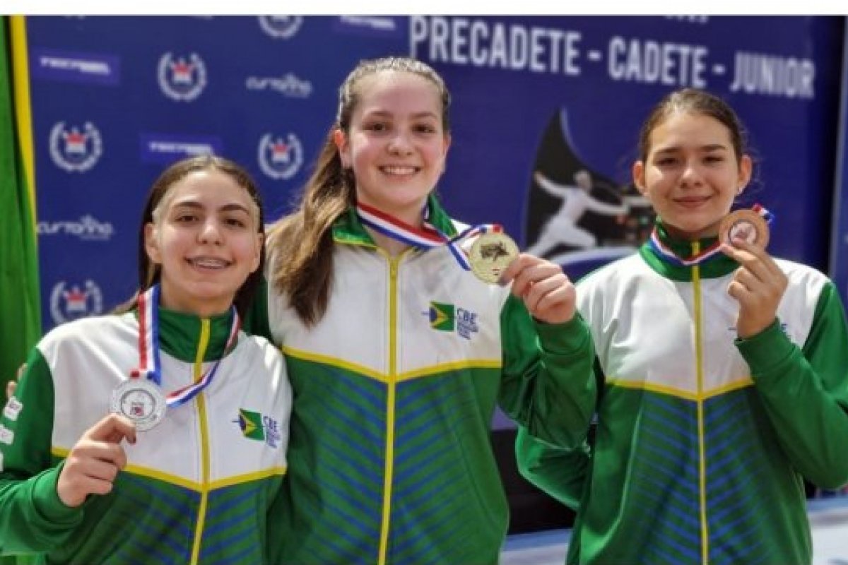 Com mais oito medalhas conquistadas, Brasil amplia sua liderança no Sul-Americano Pré-Cadete, Cadete e Juvenil!
