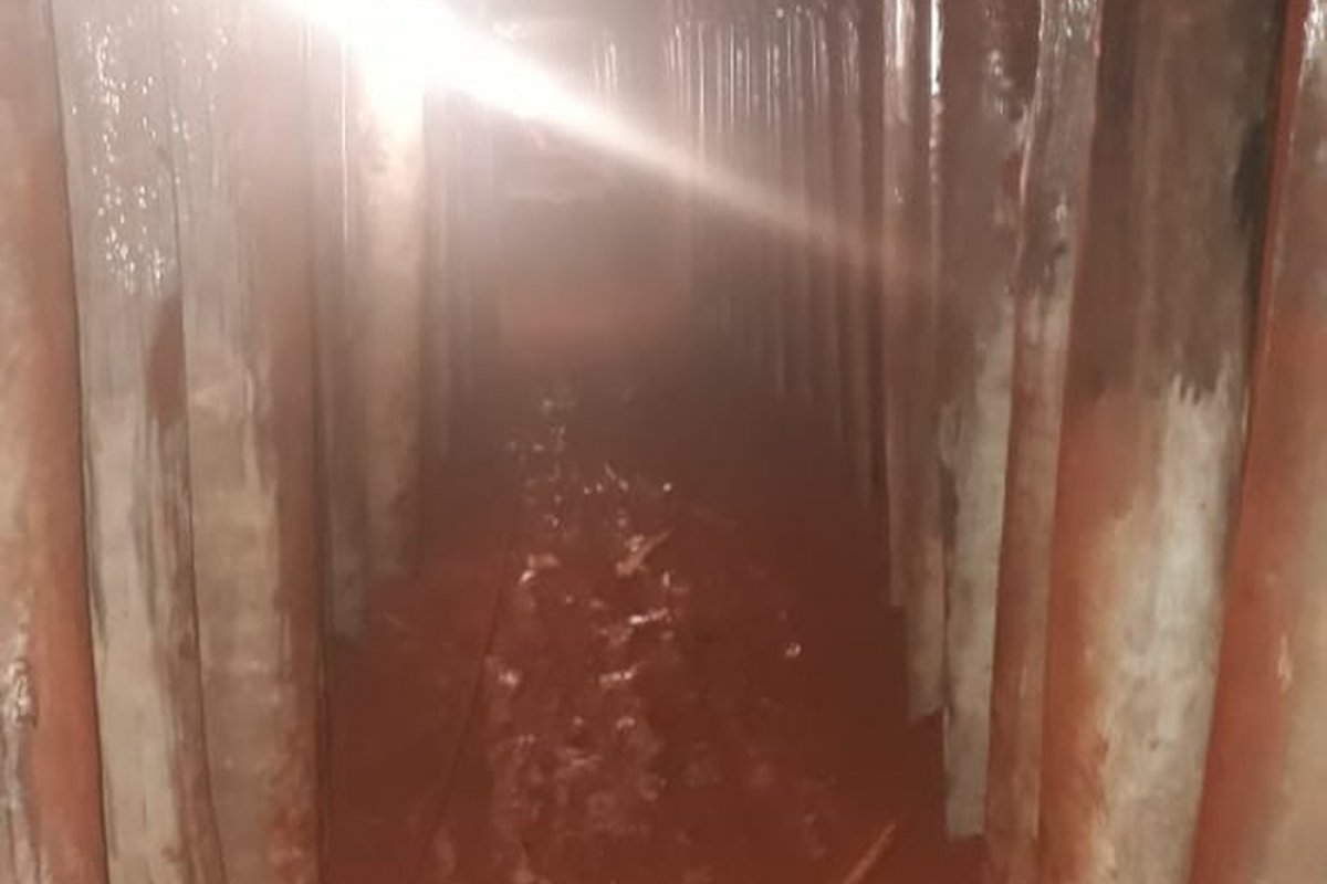 Polícia descobre túnel de 60 metros que levava a cofre do Banco do Brasil