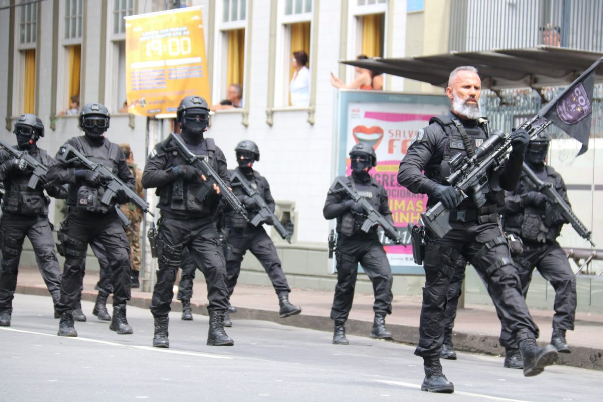 Desfile de 7 de setembro conta com 1,3 mil profissionais da segurança em Salvador