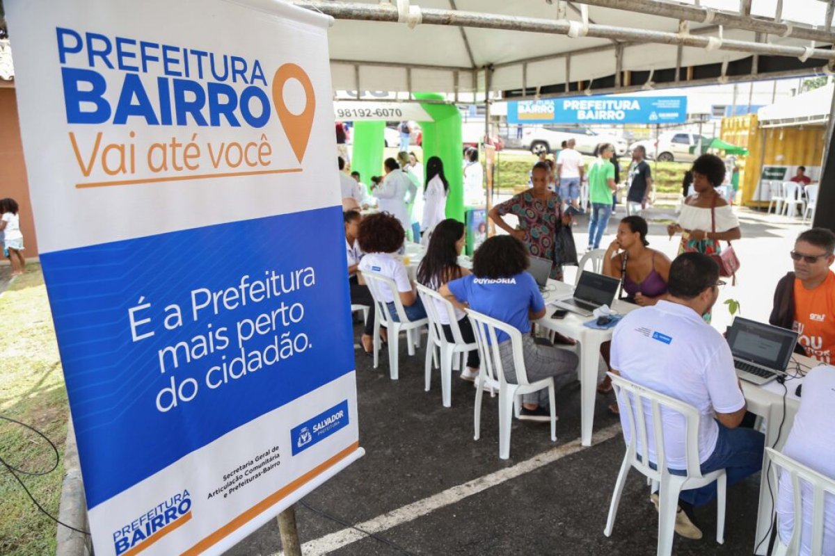 Prefeitura de Salvador e TJ-BA promovem feira de serviços gratuitos no Pelourinho