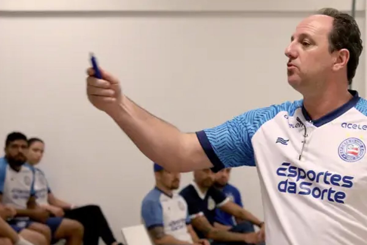 Vídeo: “Talvez seja a melhor oportunidade de trabalho para um treinador no país”, diz Rogério Ceni sobre o Bahia