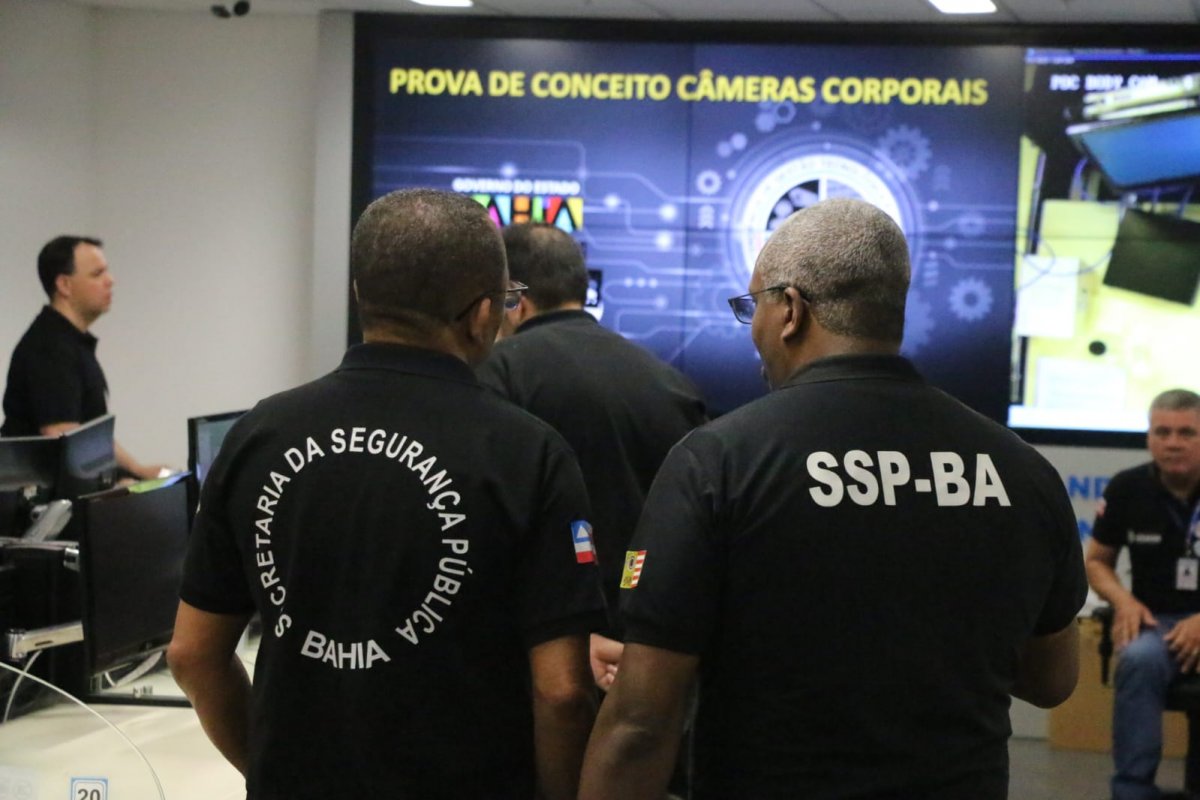 Bahia: empresa é desclassificada em teste de Bodycams