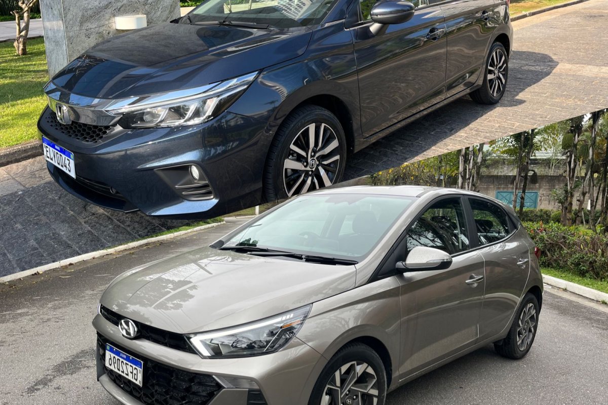 Honda City Touring e Hyundai HB20 Platinum: qual o melhor hatch compacto?