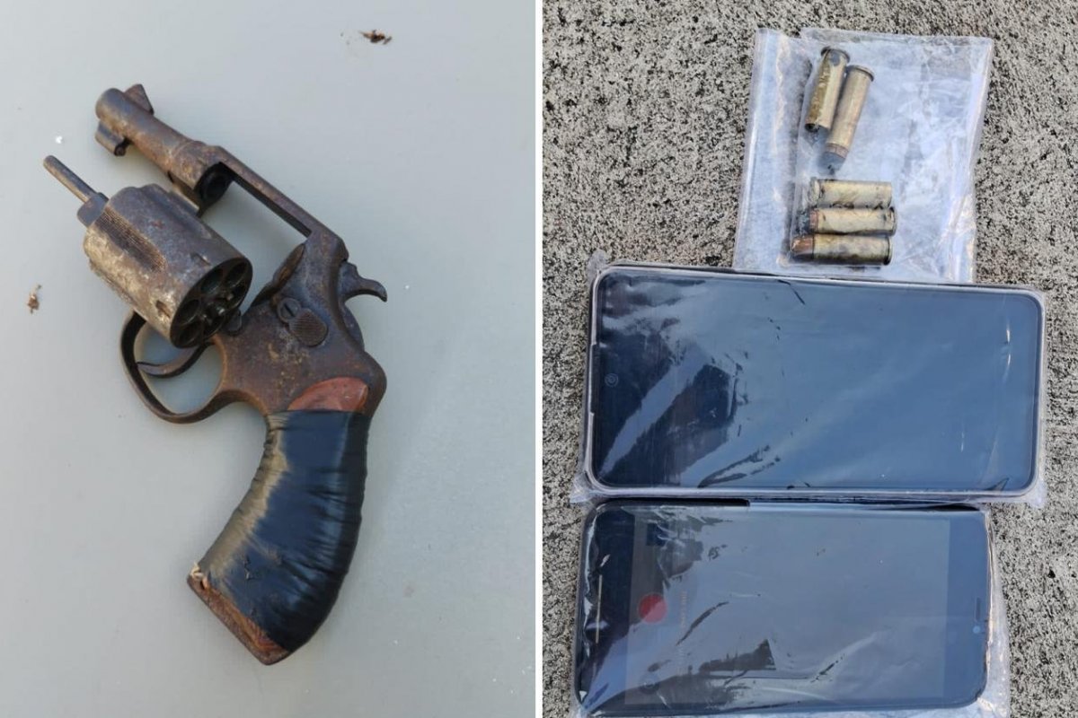 Homem é preso após roubar, trocar tiros com PM e fazer casal refém