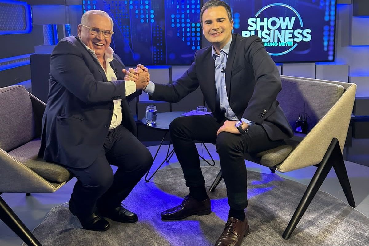 Sidney Oliveira dá rara entrevista ao "Show Business" da Jovem Pan!