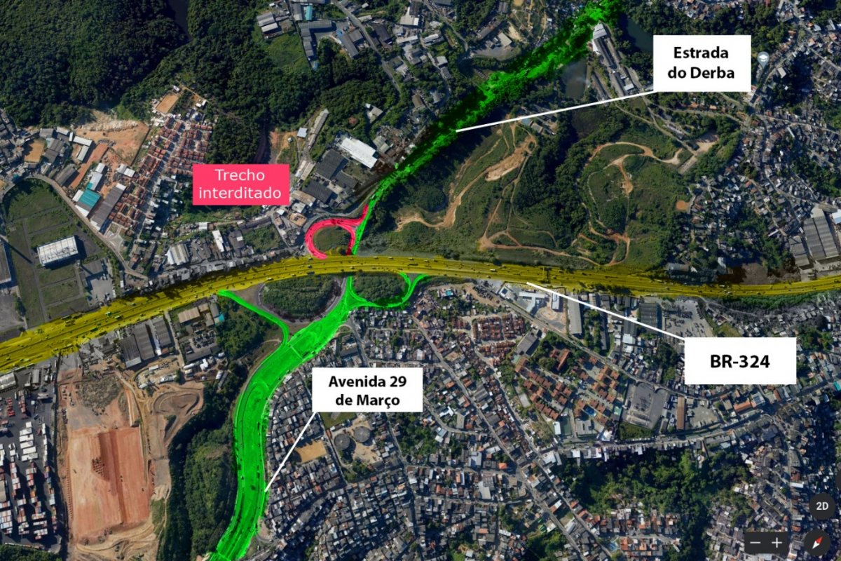 Trânsito é alterado no bairro de Águas Claras a partir de terça-feira (19); saiba o que muda