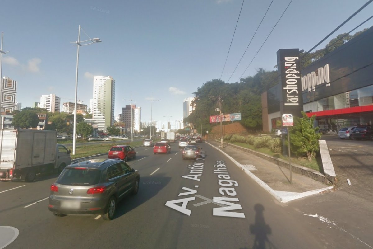 Obras BRT: Retorno na Avenida ACM será interditado nesta quinta (26)