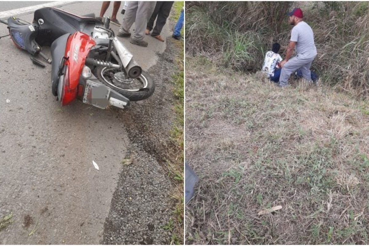 Podólogo perde controle de motocicleta e morre na BR-116 Sul