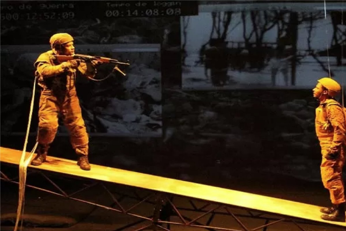 Espetáculo de teatro "O Campo de Batalha" acontece em Lauro de Freitas