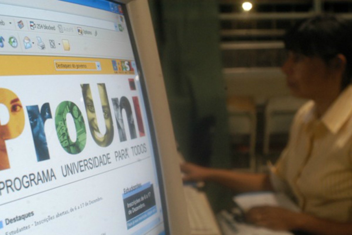 Inscrições para o ProUni começam dia 28 de janeiro