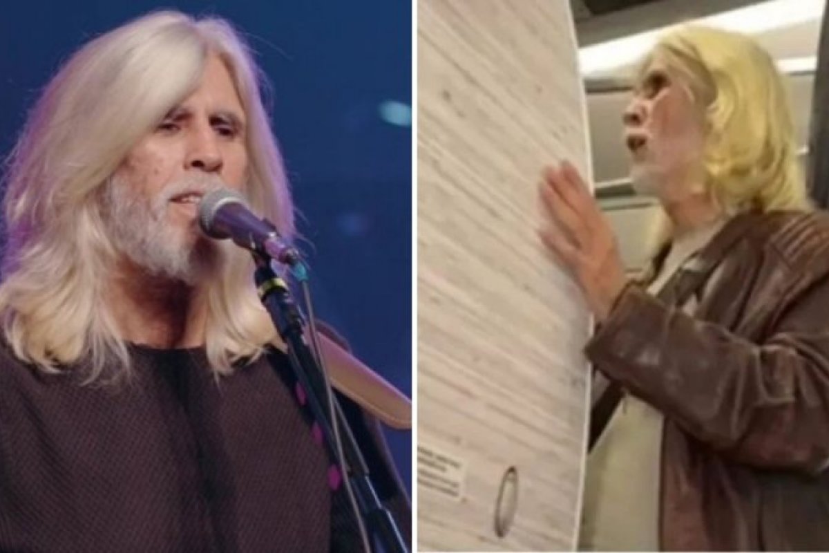 Oswaldo Montenegro se nega a obedecer pedido de comissário e quase é expulso de voo!