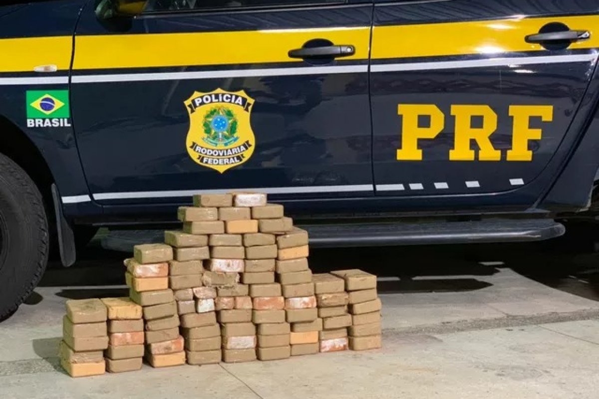 Mais de 85 quilos de cocaína são apreendidos pela PRF